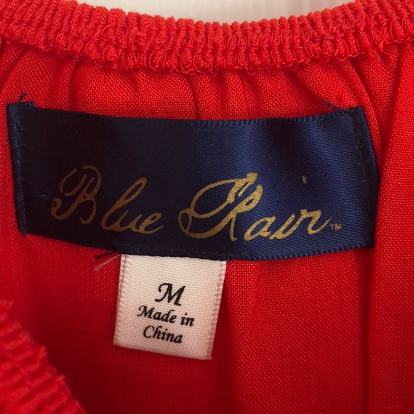 Red white off the shoulder M - Picture 3 of 3